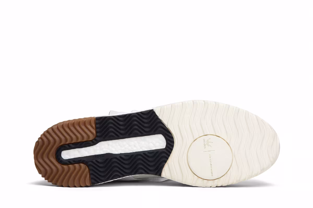 Alexander Wang x adidas Bball Triple White, view 5