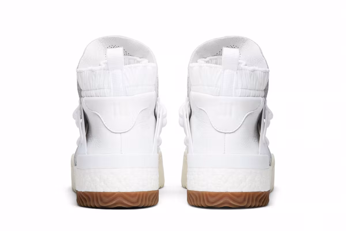 Alexander Wang x adidas Bball Triple White, view 7