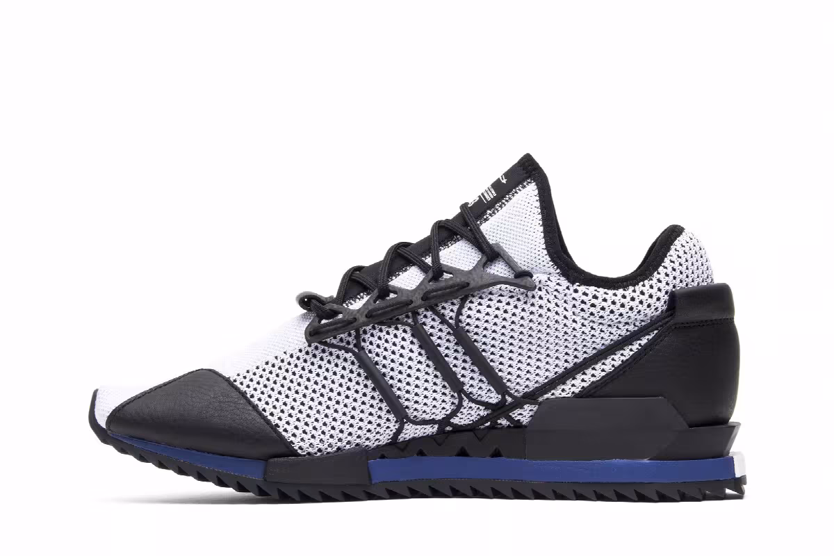 adidas Y-3 Harigane White Black, view 4