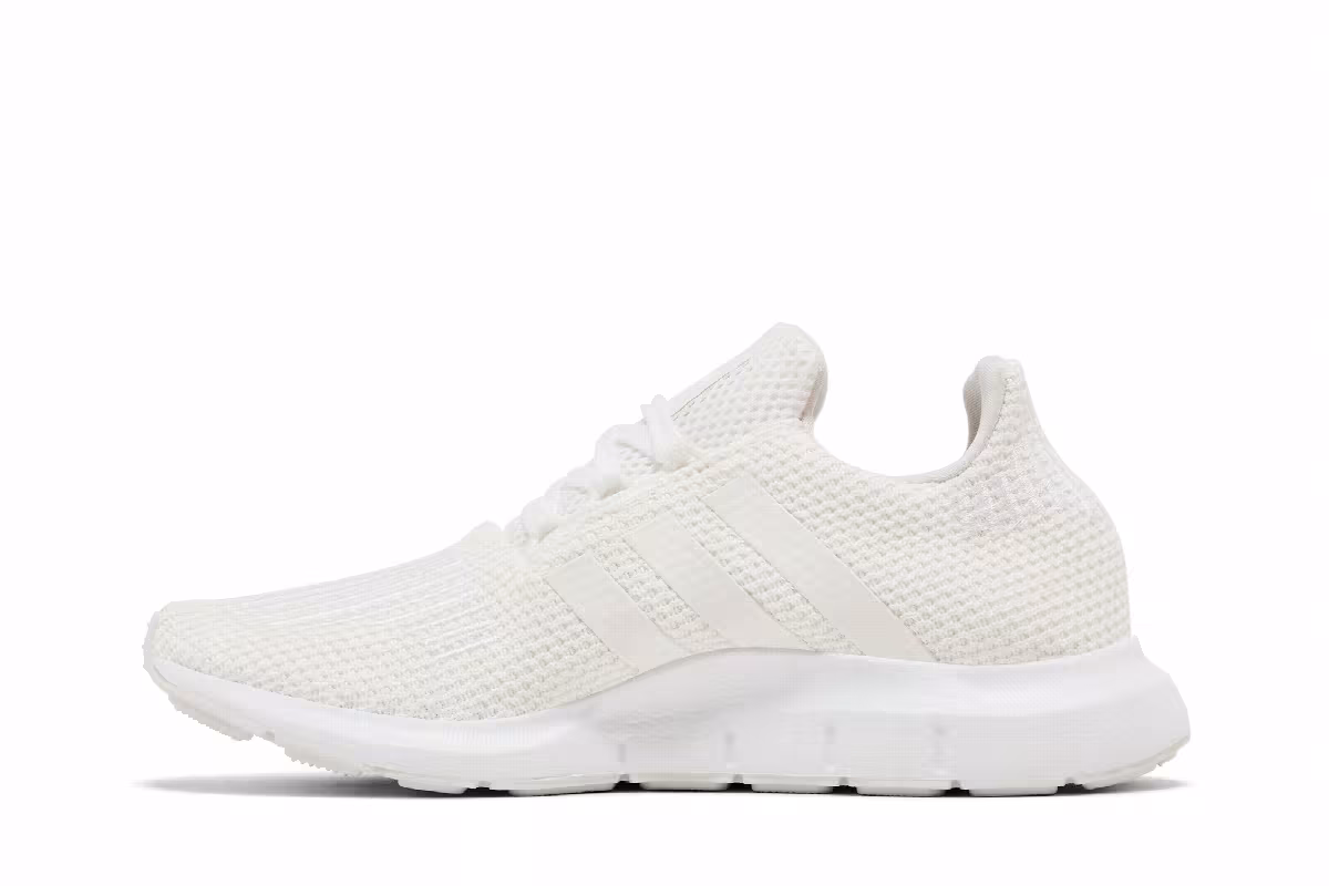 adidas Swift Run Triple White, view 4