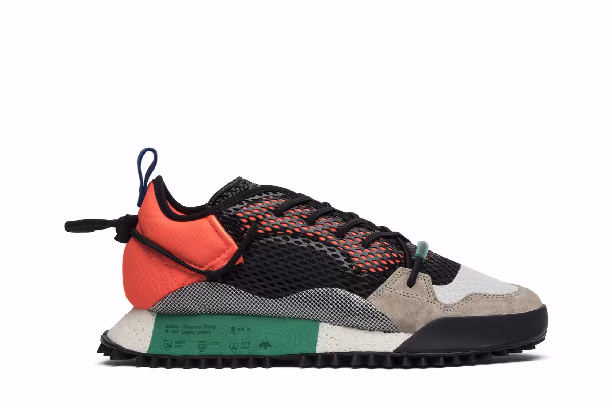Alexander Wang x adidas Reissue Run Solar Red, view 2