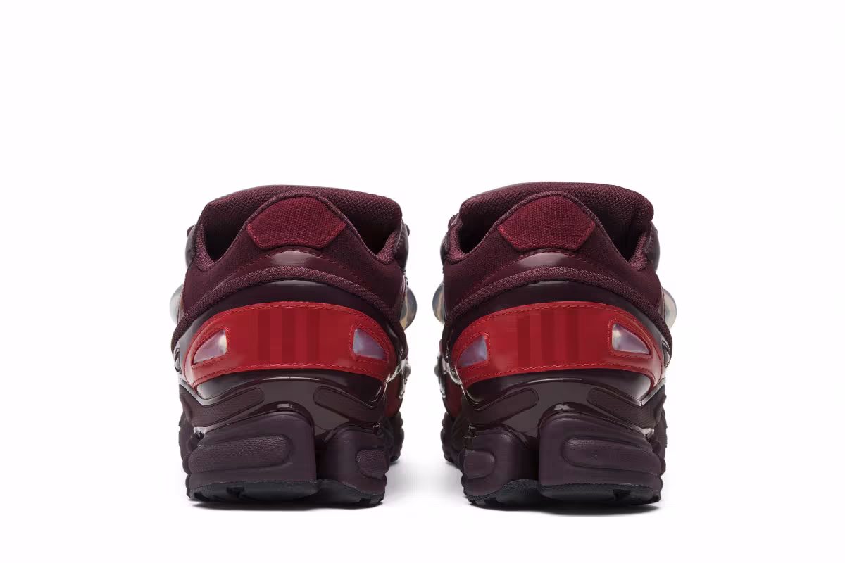 Raf Simons x adidas Ozweego 3 Burgundy, view 7
