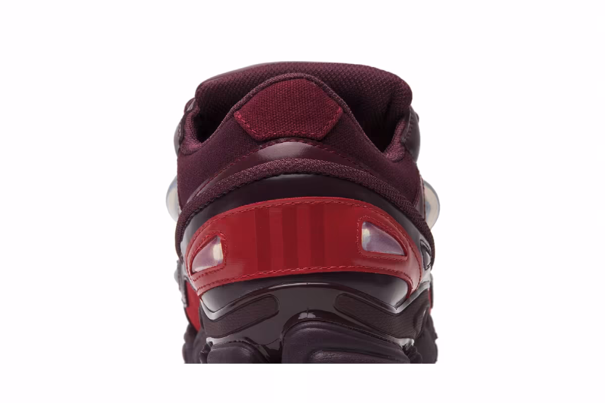 Raf Simons x adidas Ozweego 3 Burgundy, view 8