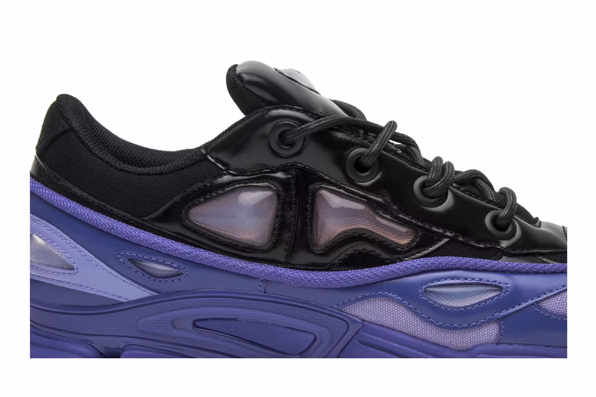adidas Raf Simons Ozweego 3 Purple Black, view 3