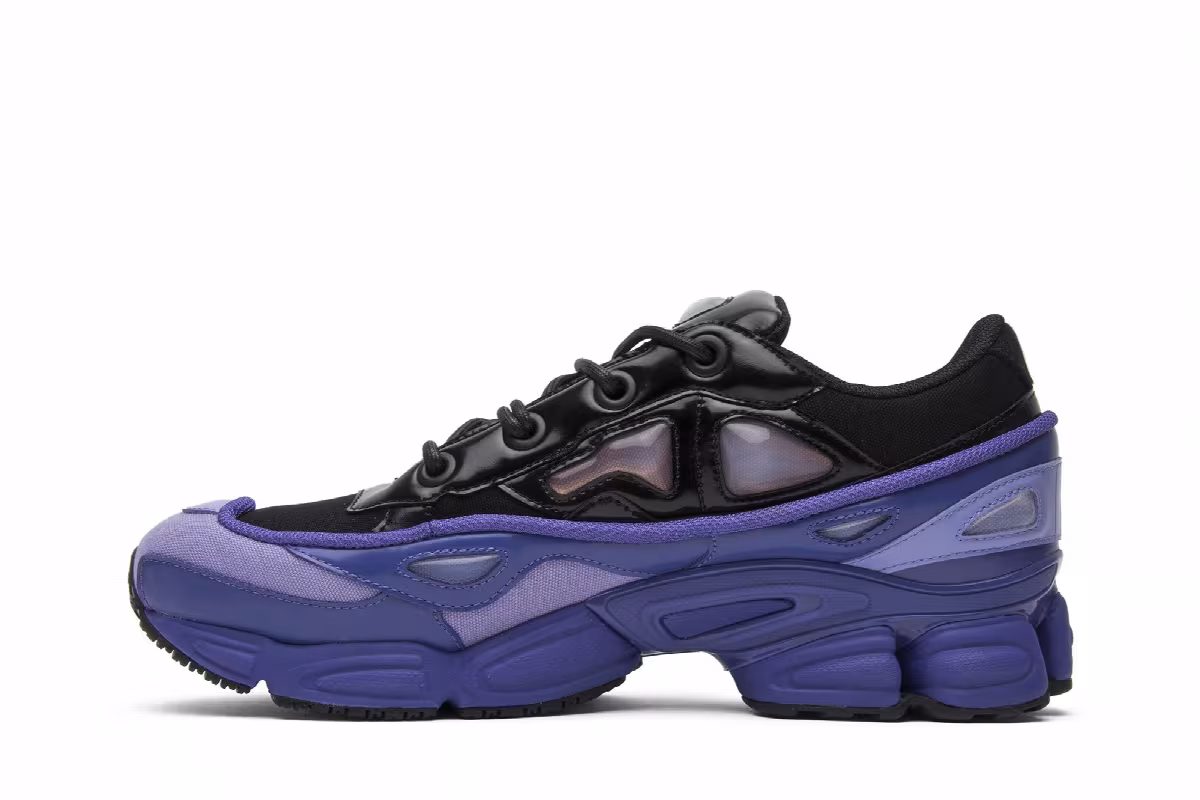adidas Raf Simons Ozweego 3 Purple Black, view 4