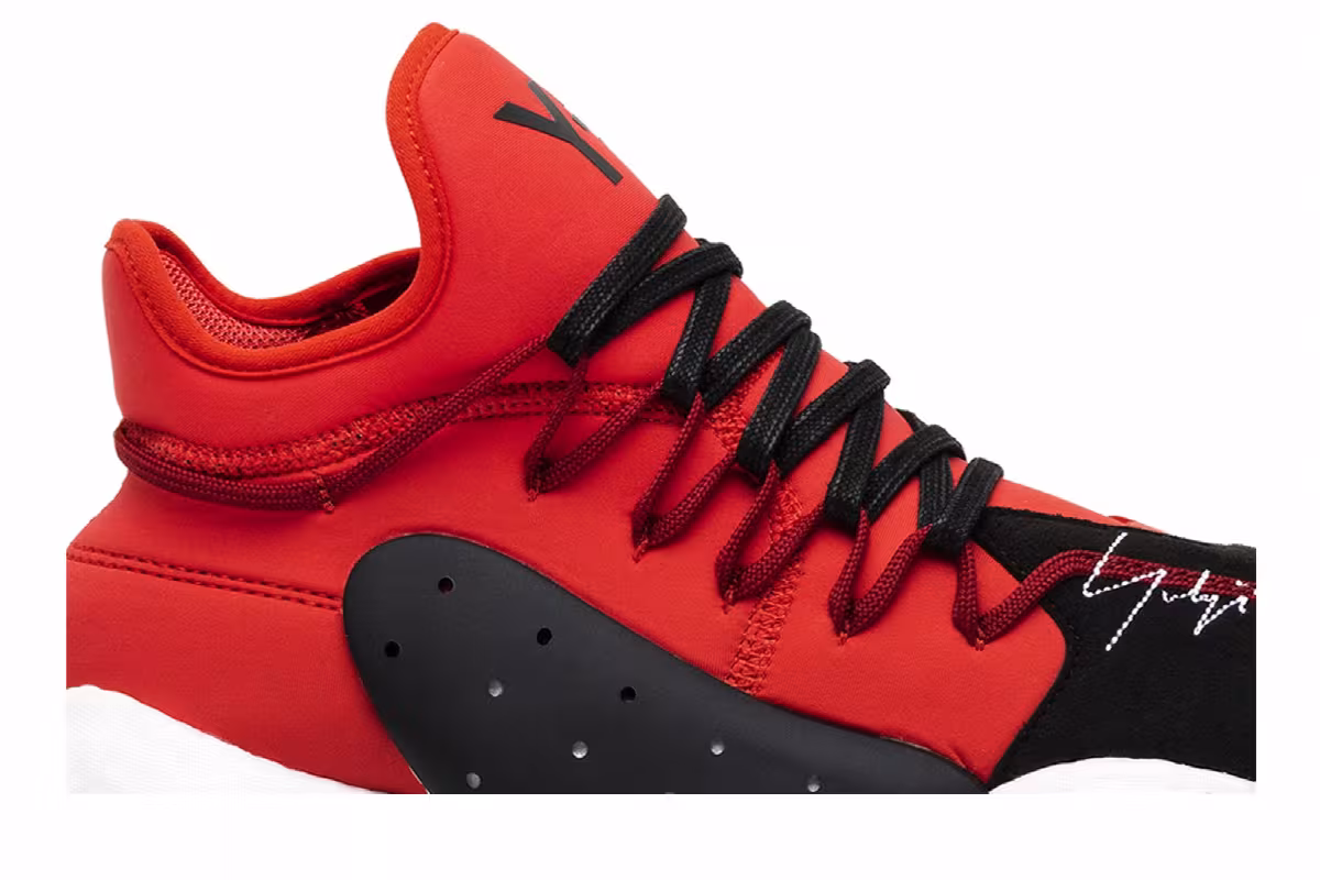 adidas Y-3 BYW Bball Lush Red, view 3