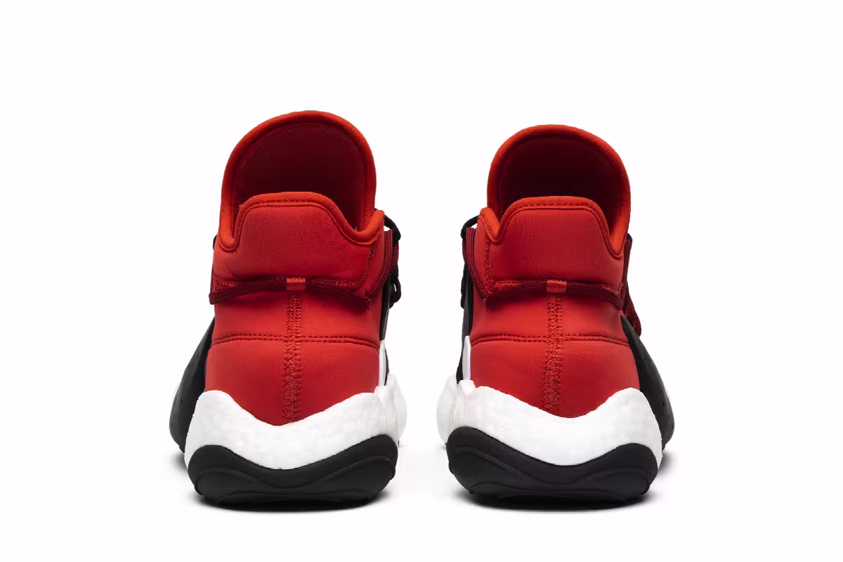 adidas Y-3 BYW Bball Lush Red, view 7