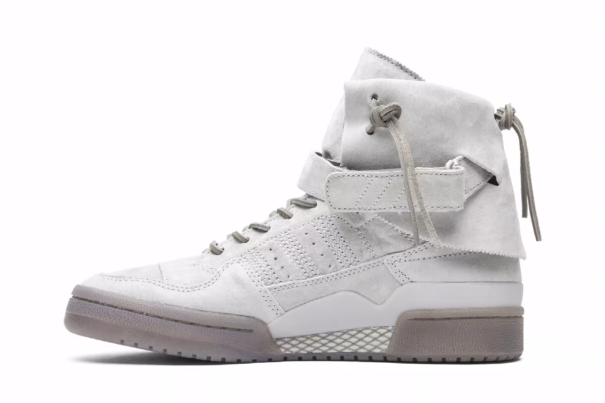 Adidas Forum Hi Moc Stone, view 4