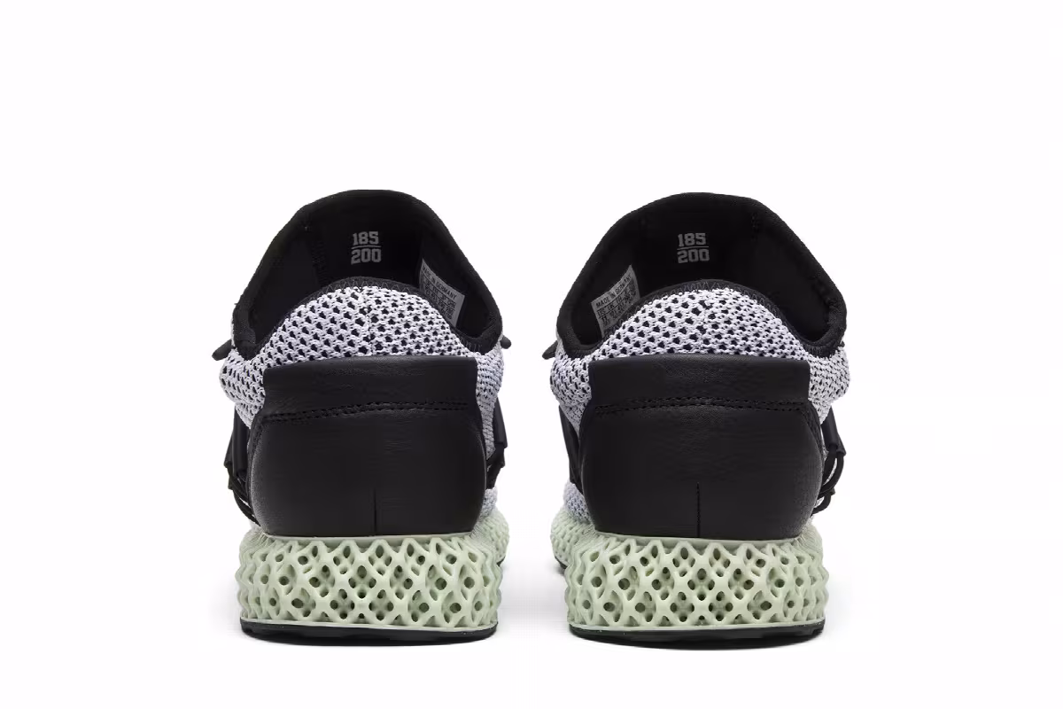 adidas Y-3 Runner 4D Black White, view 7