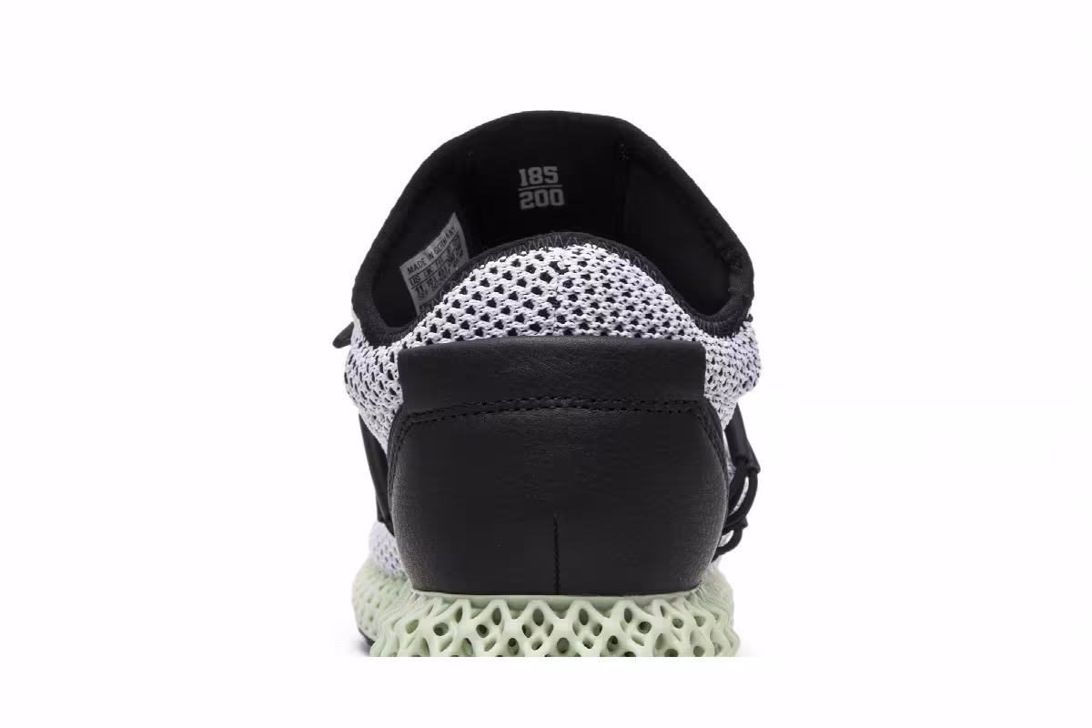 adidas Y-3 Runner 4D Black White, view 8