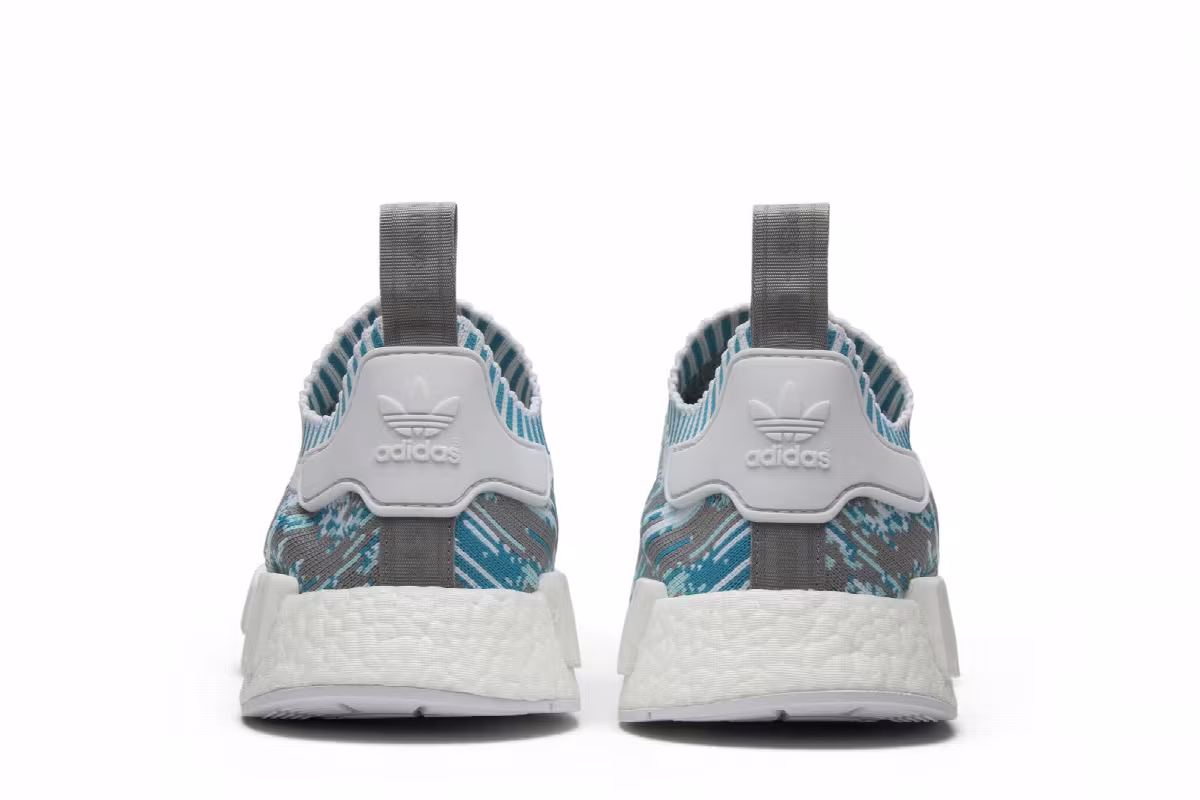 Sneakersnstuff x adidas NMD_R1 Primeknit Datamosh, view 7