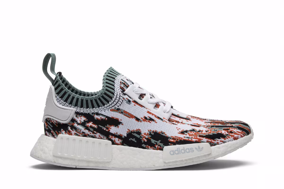 Sneakersnstuff x adidas NMD_R1 Primeknit Datamosh, view 2