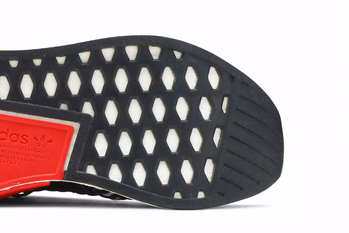 adidas NMD_R2 PK Core Black Stripe, view 6