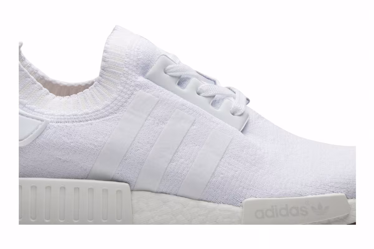 adidas NMD_R1 Primeknit White Gum, view 3