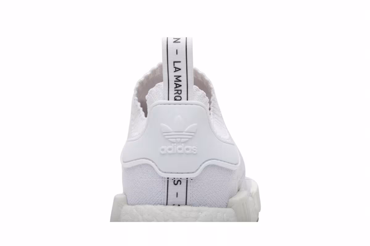 adidas NMD_R1 Primeknit White Gum, view 8