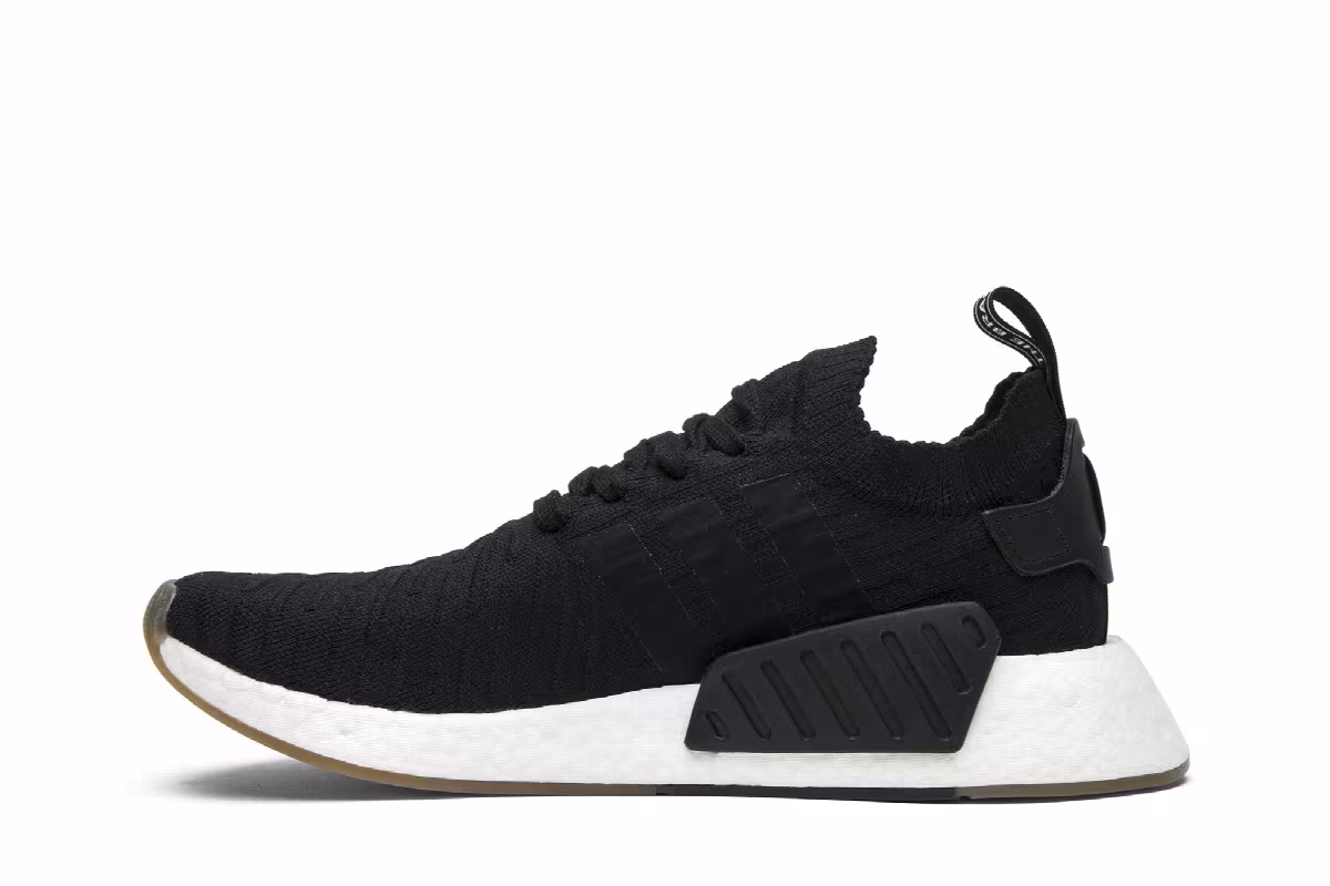 Adidas NMD_R2 Primeknit Japan Black Gum, view 4