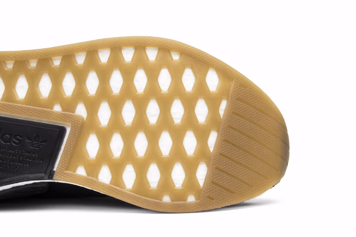 Adidas NMD_R2 Primeknit Japan Black Gum, view 6