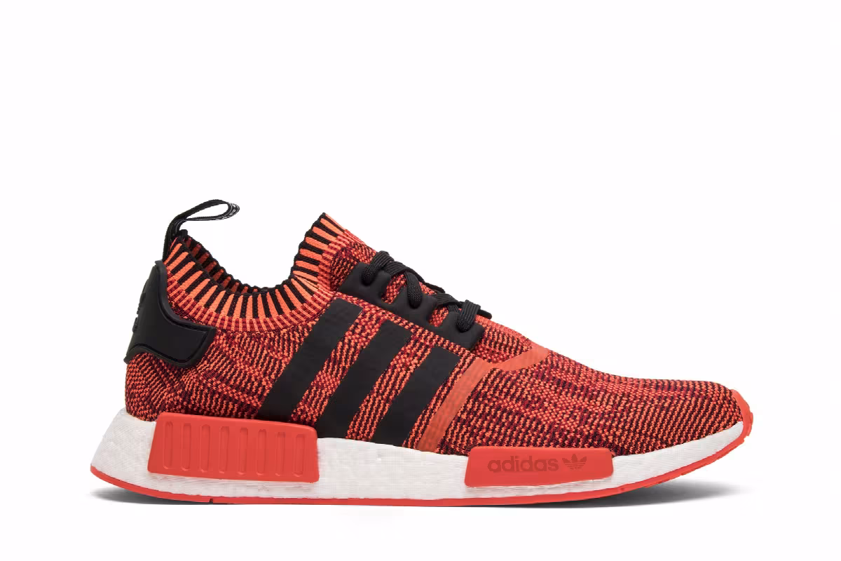 Adidas NMD_R1 Primeknit Red Apple 2.0, AI Camo Pack, view 2