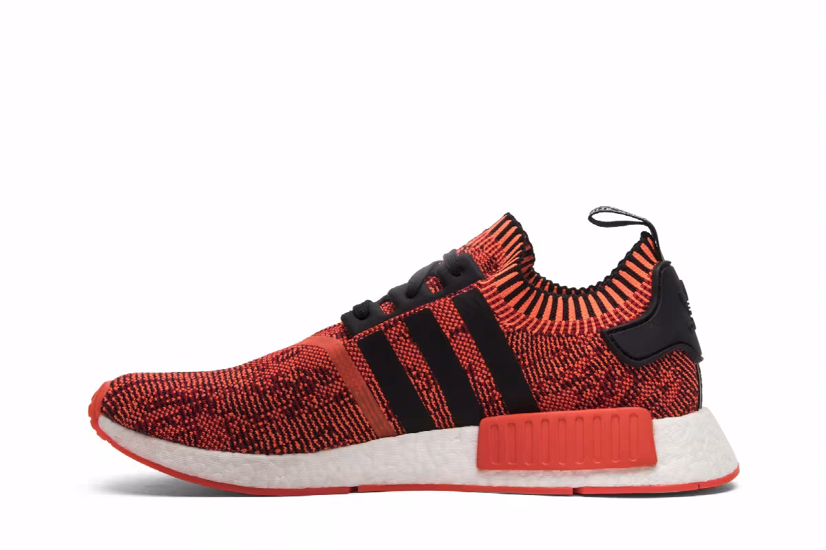 Adidas NMD_R1 Primeknit Red Apple 2.0, AI Camo Pack, view 4