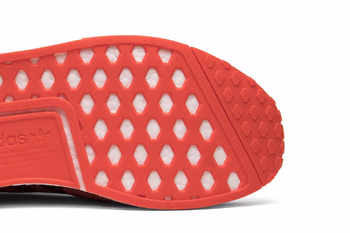 Adidas NMD_R1 Primeknit Red Apple 2.0, AI Camo Pack, view 6