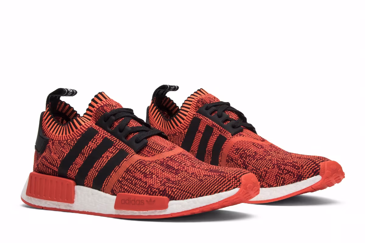 Adidas NMD_R1 Primeknit Red Apple 2.0, AI Camo Pack, view 9