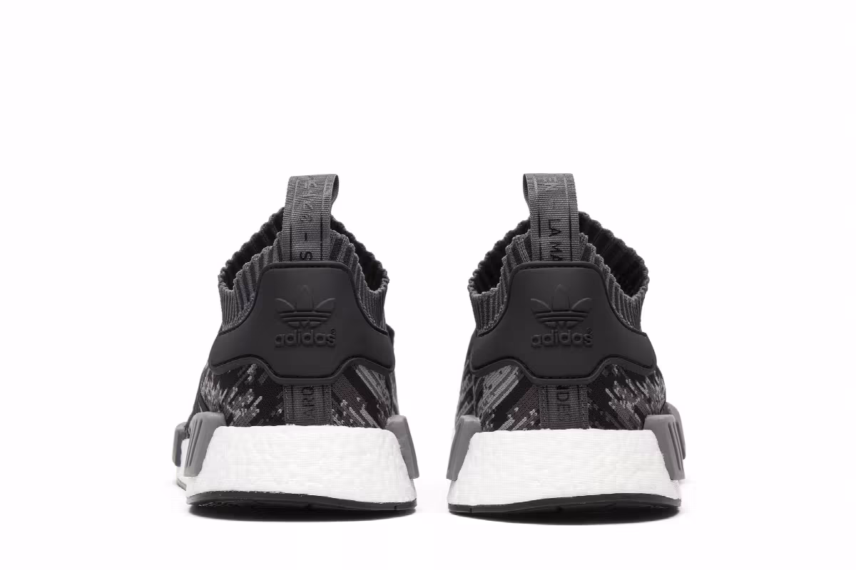 Adidas NMD_R1 Primeknit Grey Three, view 7