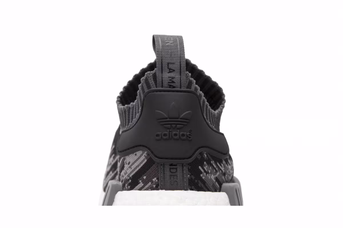 Adidas NMD_R1 Primeknit Grey Three, view 8