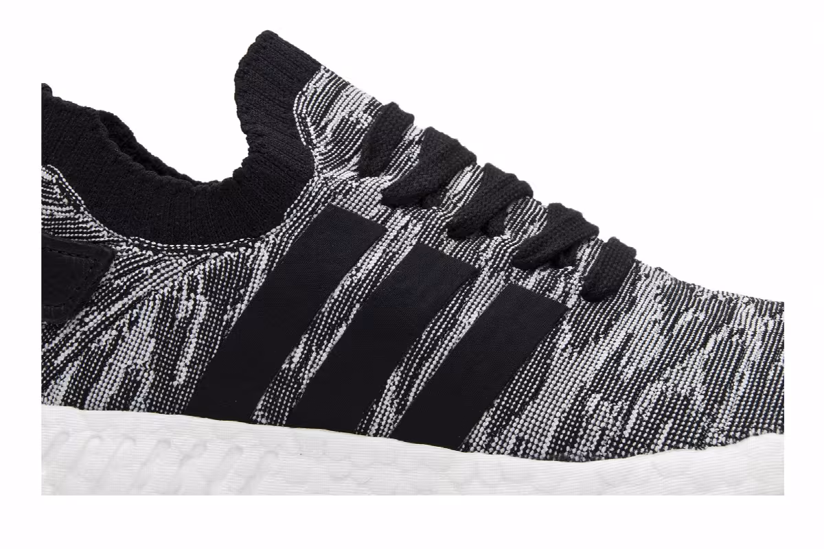adidas NMD_R2 Primeknit Core Black, view 3