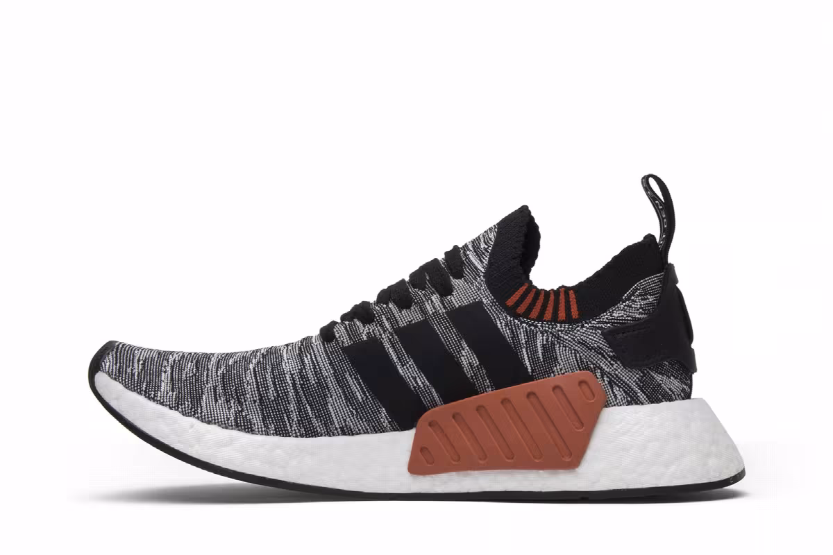 adidas NMD_R2 Primeknit Core Black, view 4