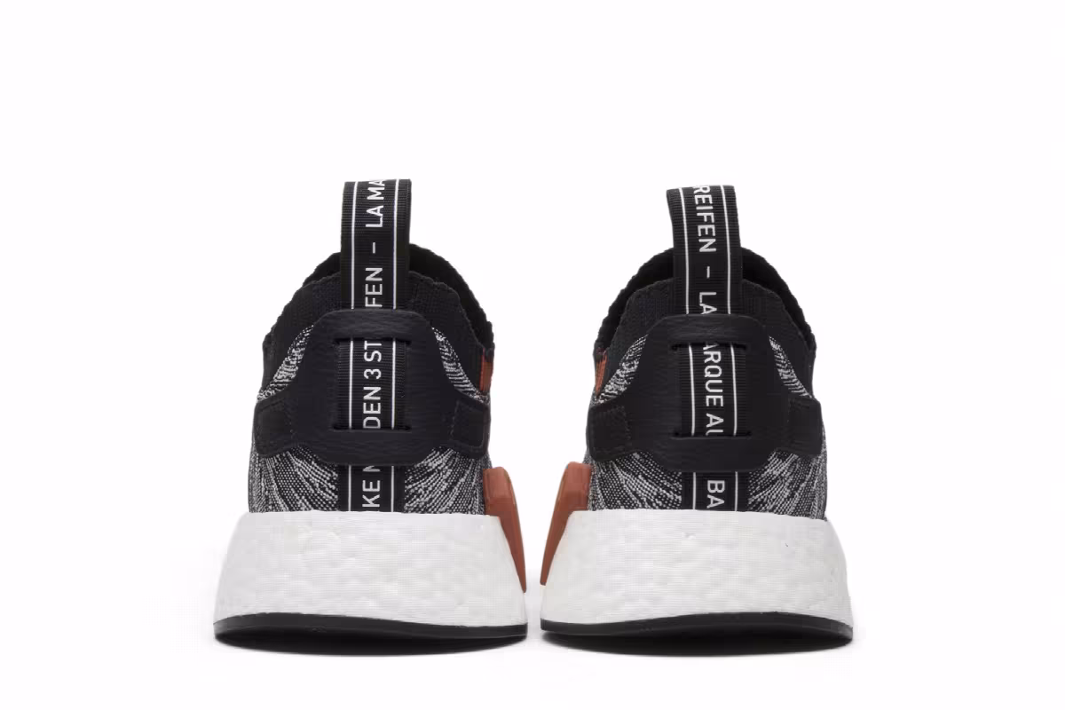 adidas NMD_R2 Primeknit Core Black, view 7