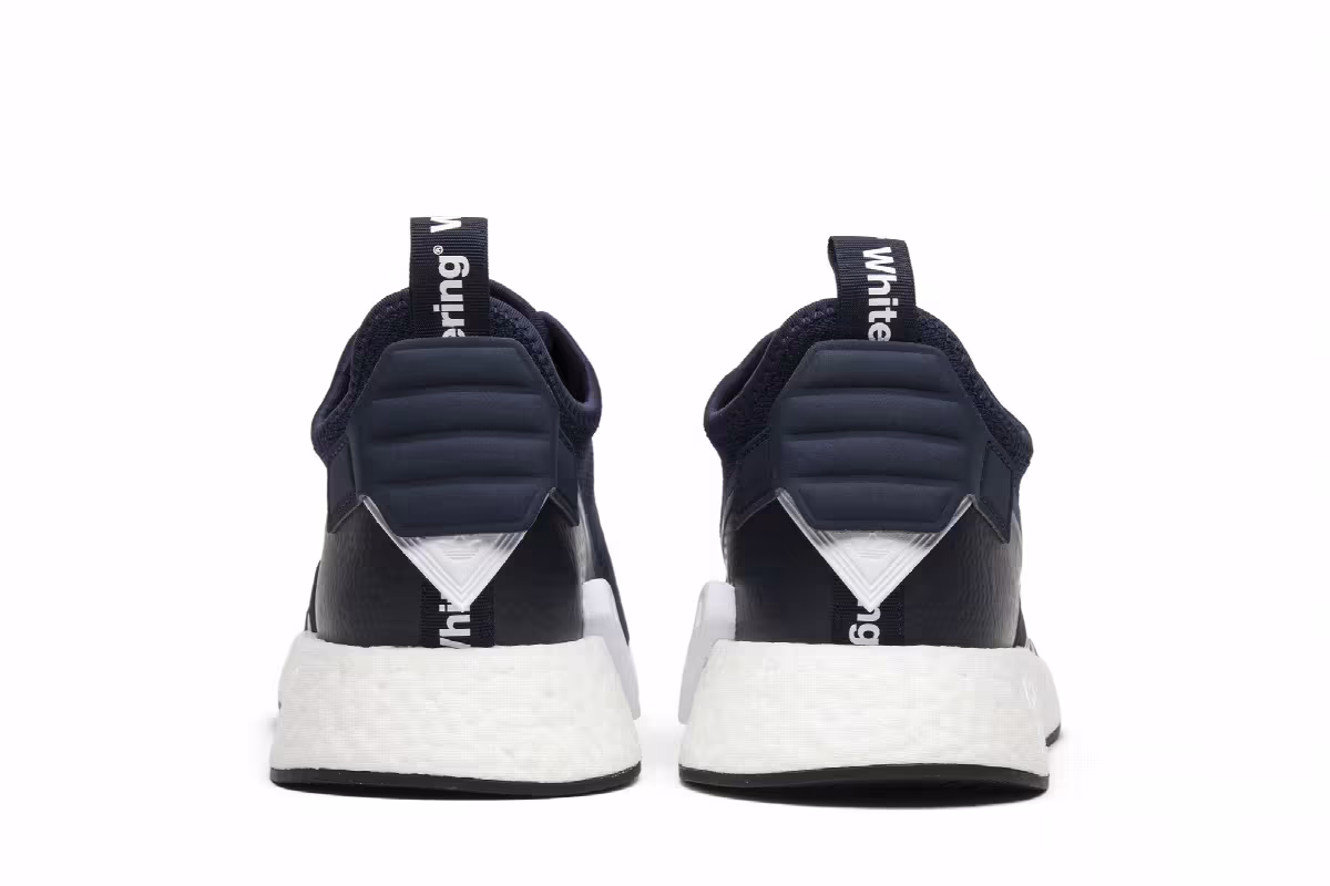 White Mountaineering x adidas NMD R2 PK Collegiate Navy, view 7
