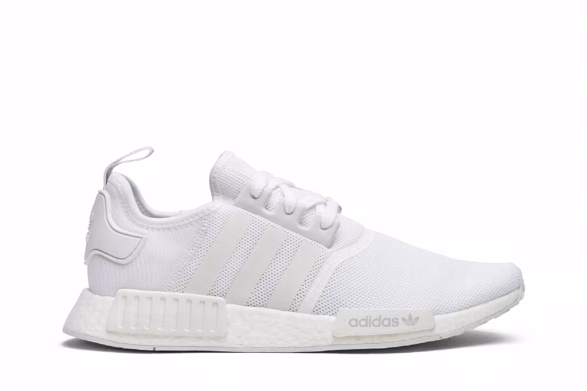 Adidas NMD_R1 White Grey, view 2