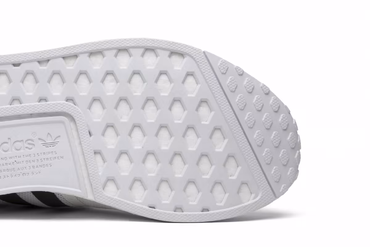 Adidas NMD_R1 White Grey, view 6