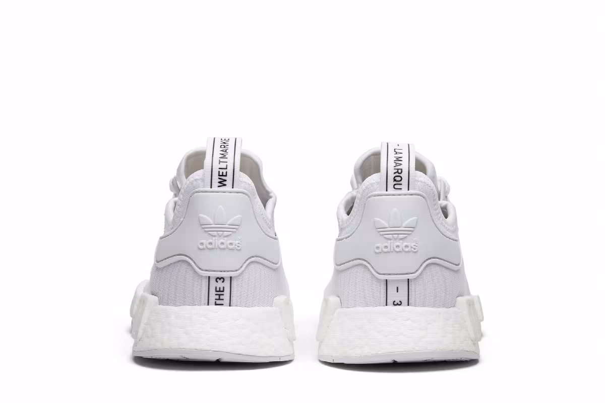 Adidas NMD_R1 White Grey, view 7
