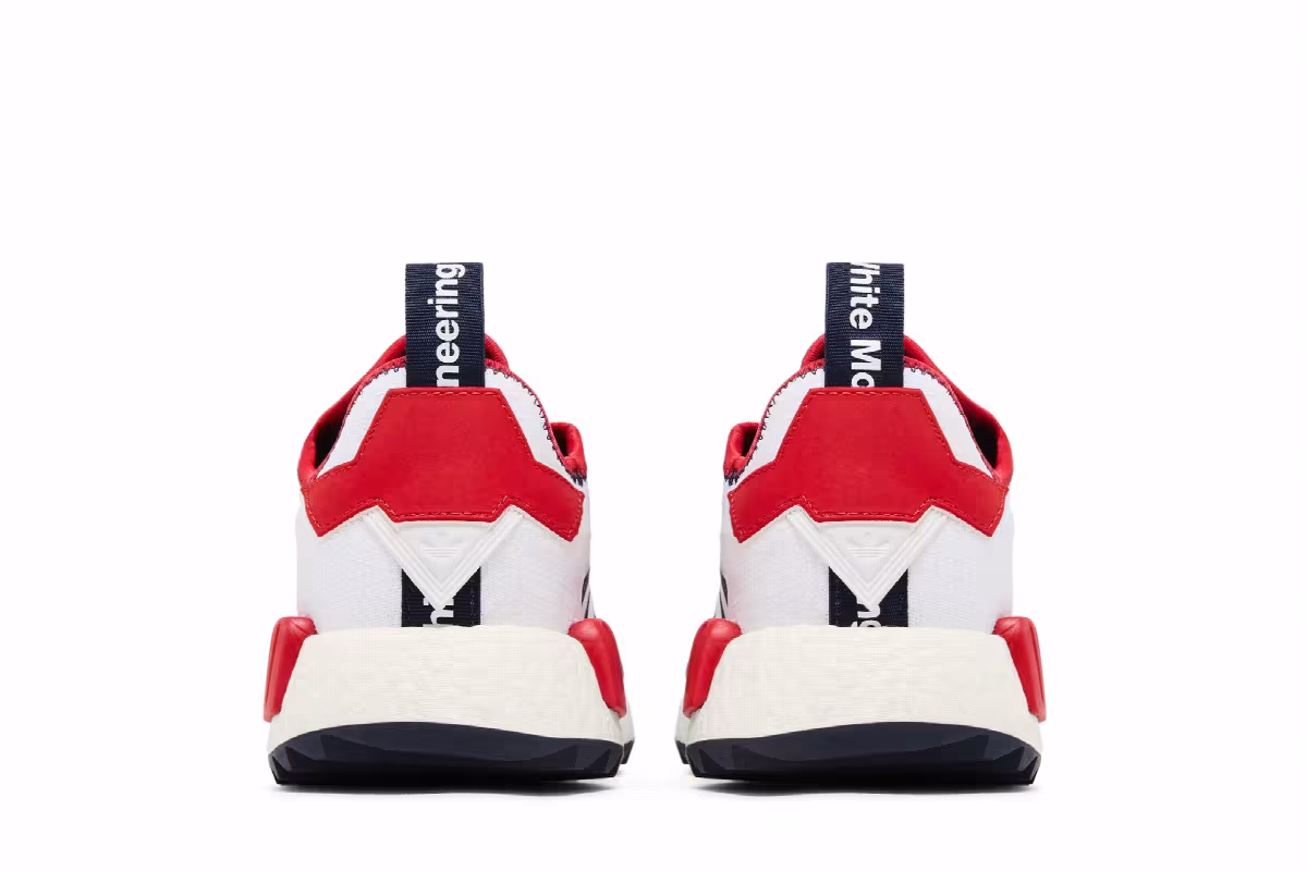 White Mountaineering x adidas NMD Trail Red Navy, view 7