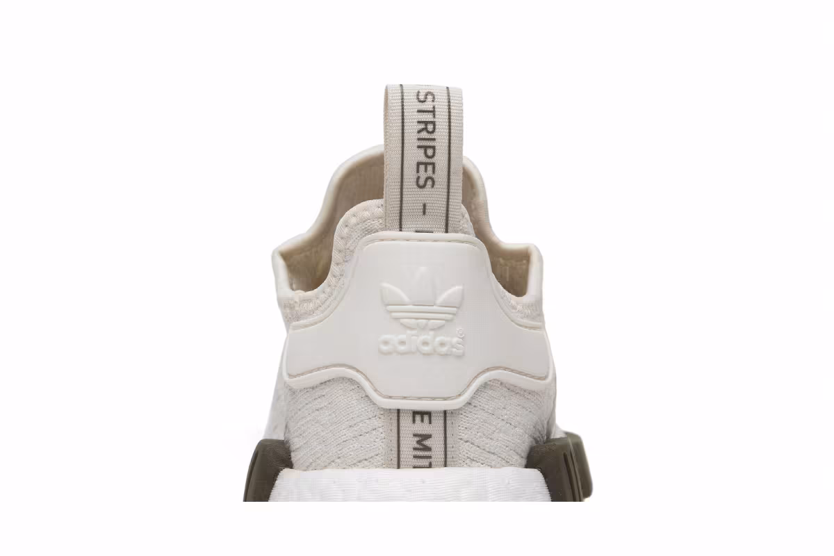 Champs Sports x adidas NMD_R1 Chalk and Olive, view 8