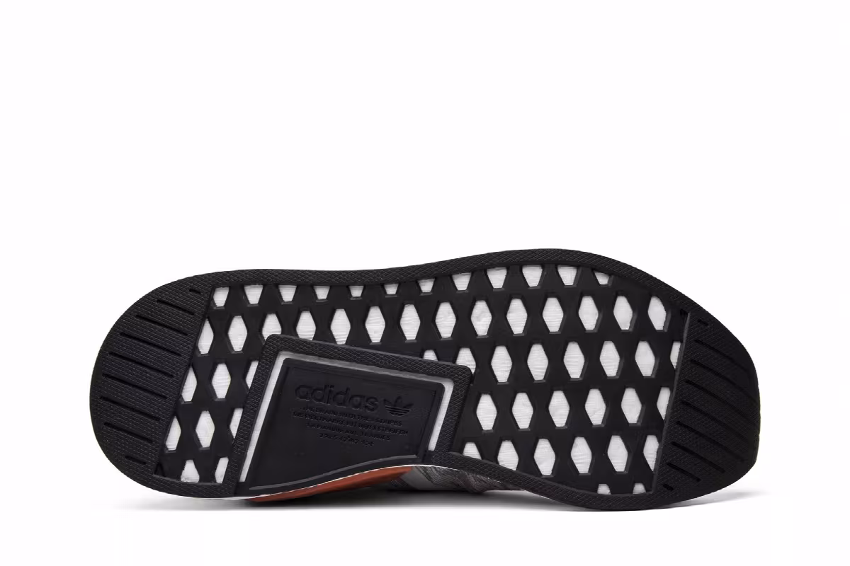adidas NMD_R2 Primeknit Running White, view 5