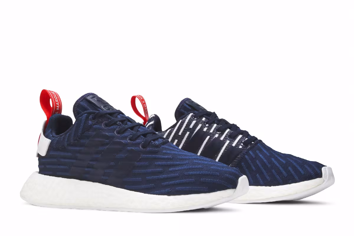 Adidas NMD_R2 PK Collegiate Navy, view 9