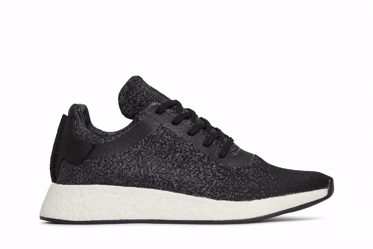 wings+horns x adidas NMD_R2 Primeknit Black, view 2