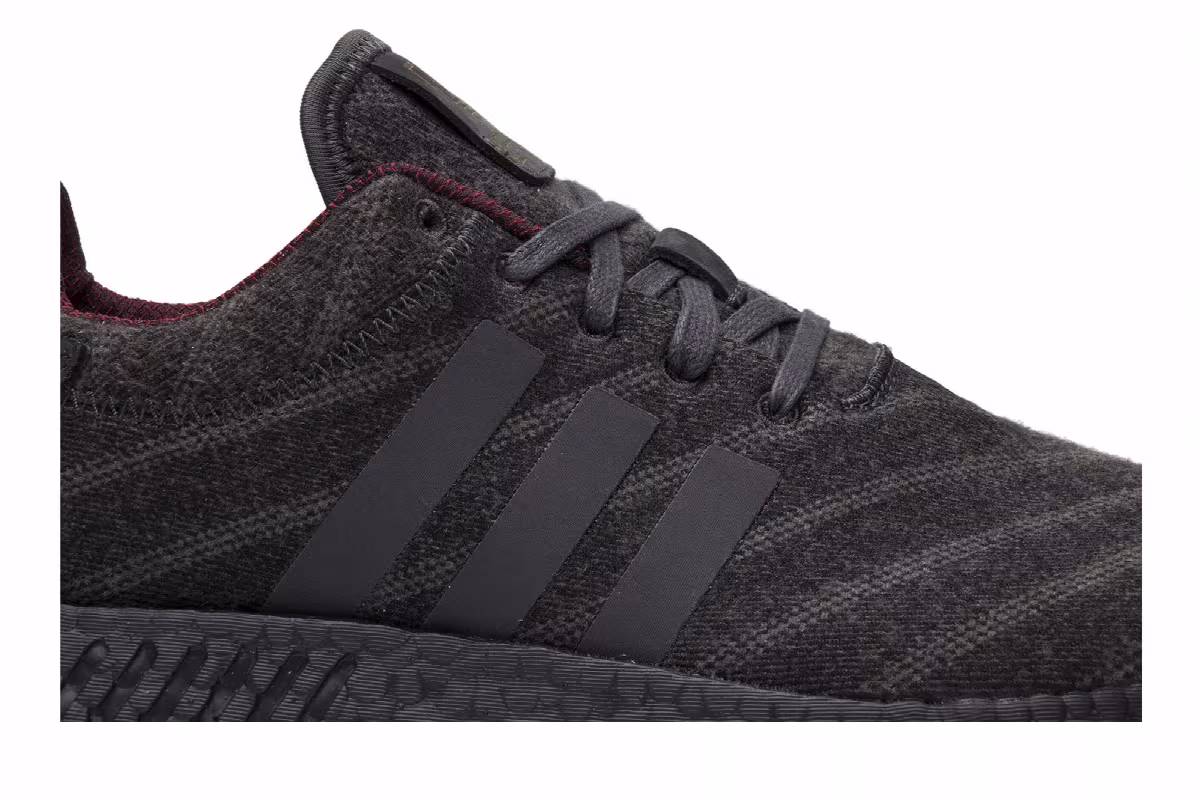 Henry Poole x size? x adidas NMD_R2 Grey, view 3