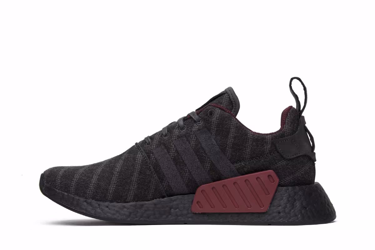 Henry Poole x size? x adidas NMD_R2 Grey, view 4