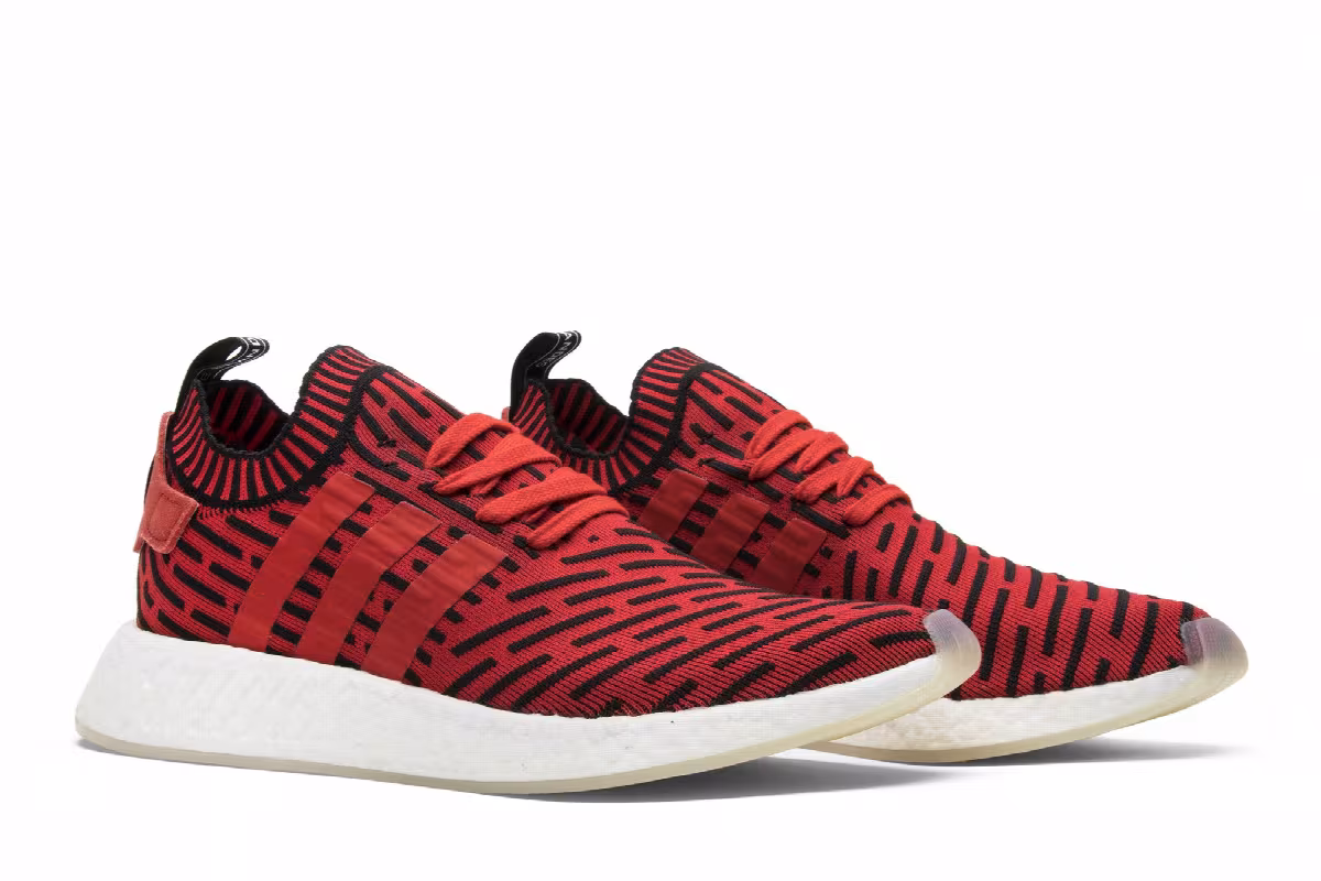 adidas NMD_R2 PK Core Red, view 9