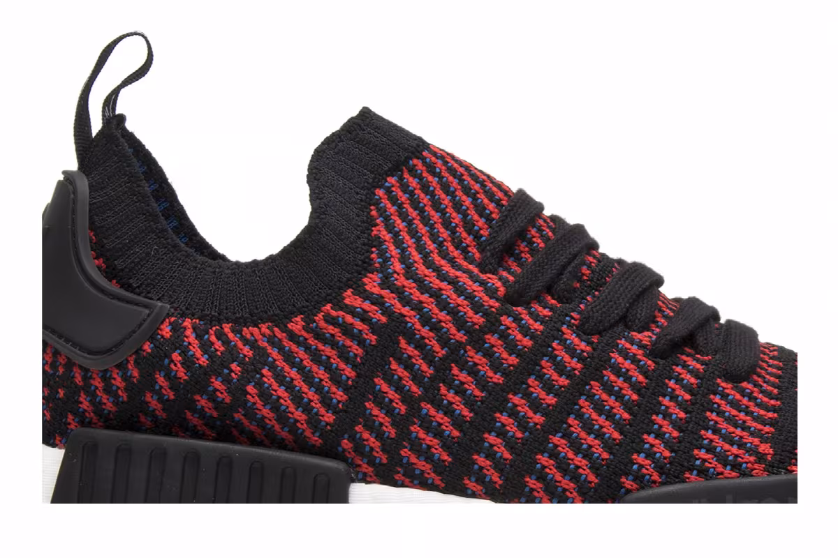 adidas NMD_R1 STLT Primeknit Red Solid, view 3