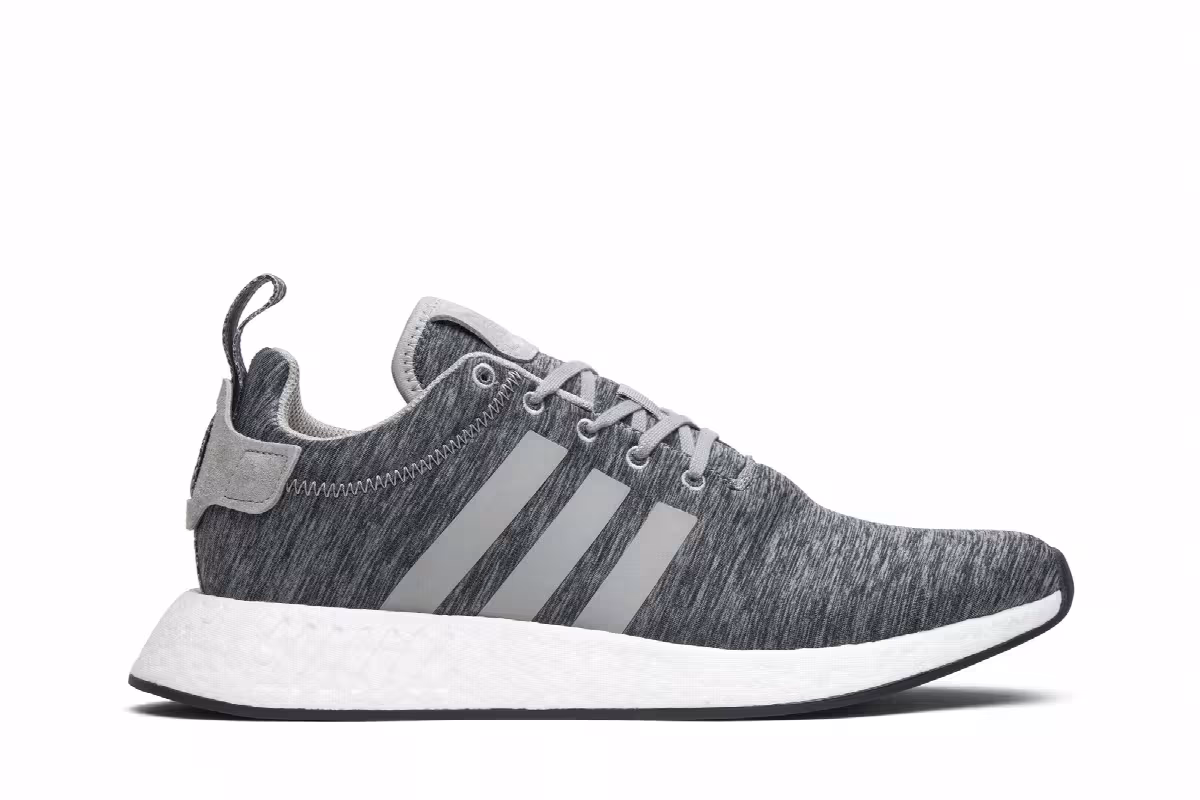Sneakersnstuff x adidas NMD_R2 Grey Melange, view 2