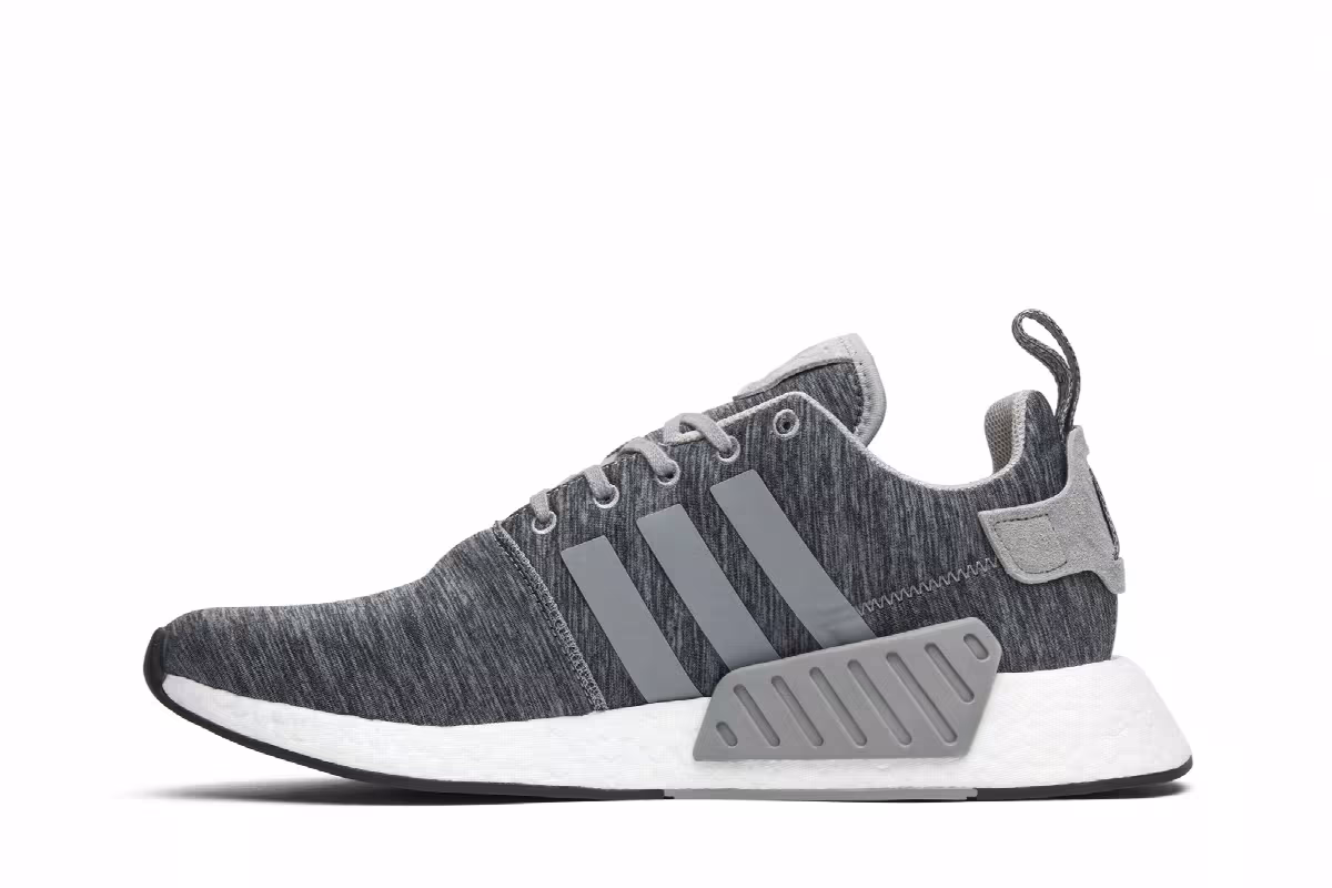 Sneakersnstuff x adidas NMD_R2 Grey Melange, view 4
