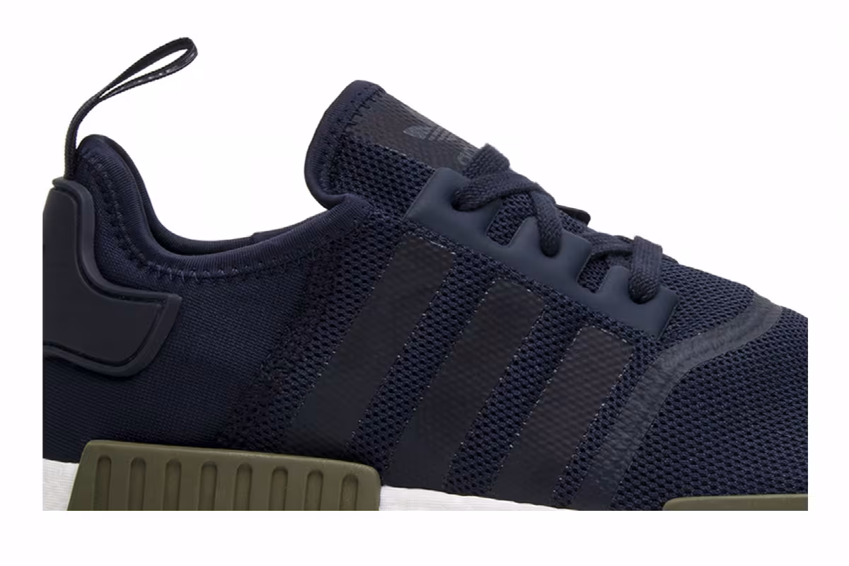 Finish Line x adidas NMD_R1 Collegiate Navy, view 3