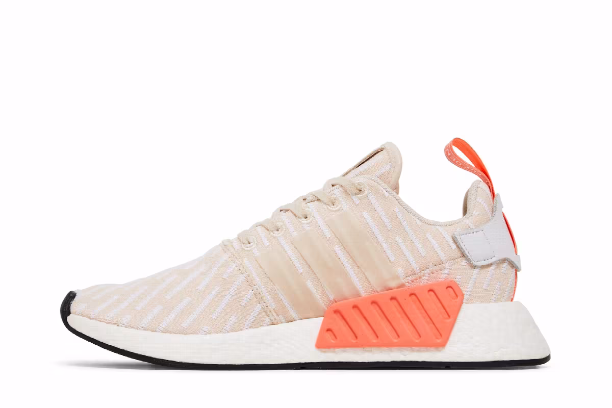 Adidas Women's NMD_R2 Linen White, view 4