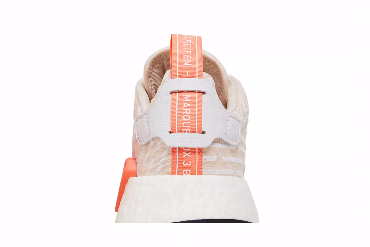 Adidas Women's NMD_R2 Linen White, view 8