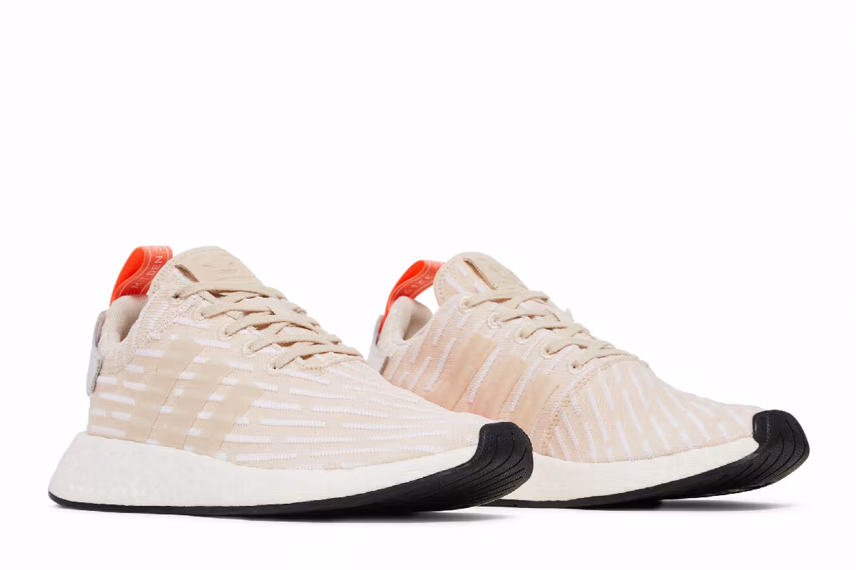 Adidas Women's NMD_R2 Linen White, view 9