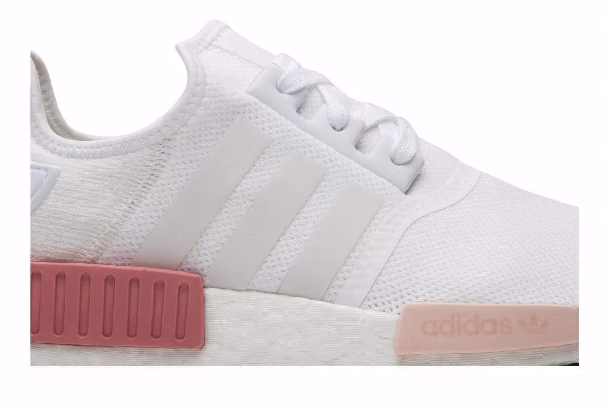 adidas Women's NMD_R1 White Rose, view 3